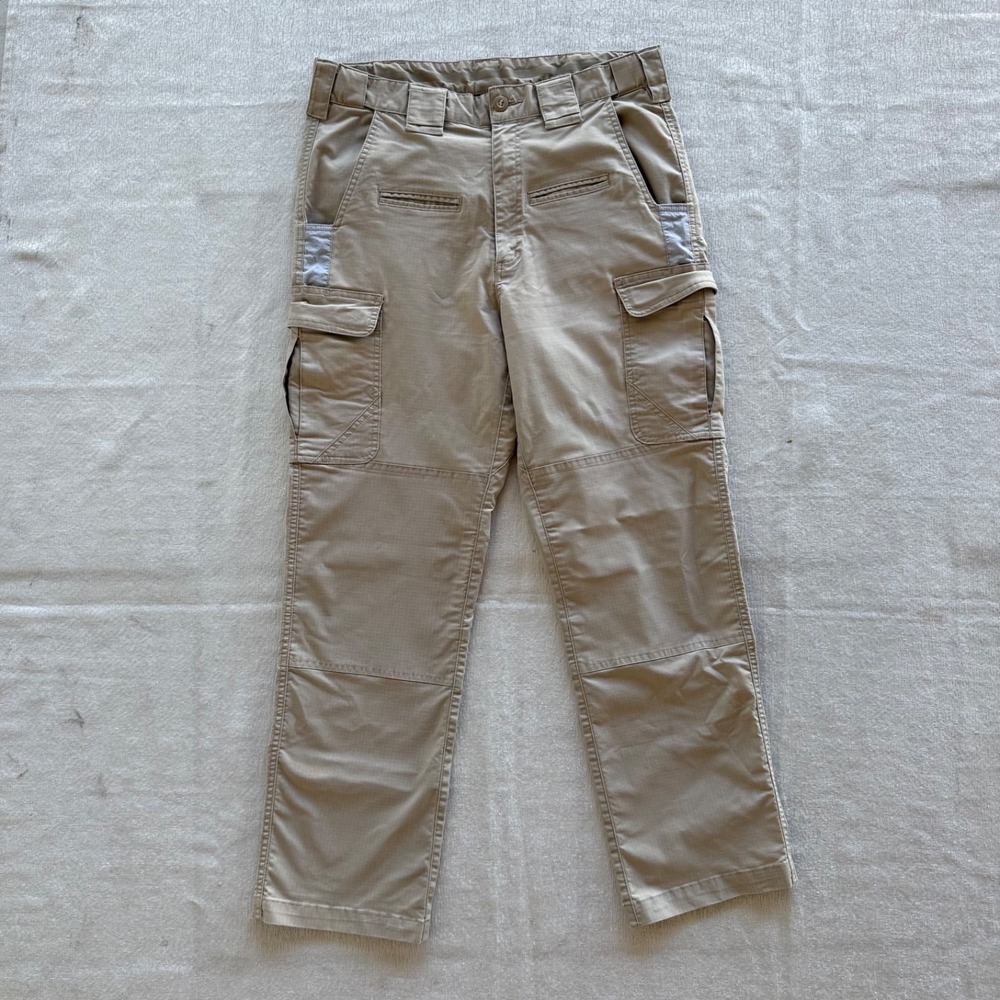 Propper Kinetic Tactical Cargo Pants Men 32x30 Khaki Ripstop Utility Work - Picture 15 of 16